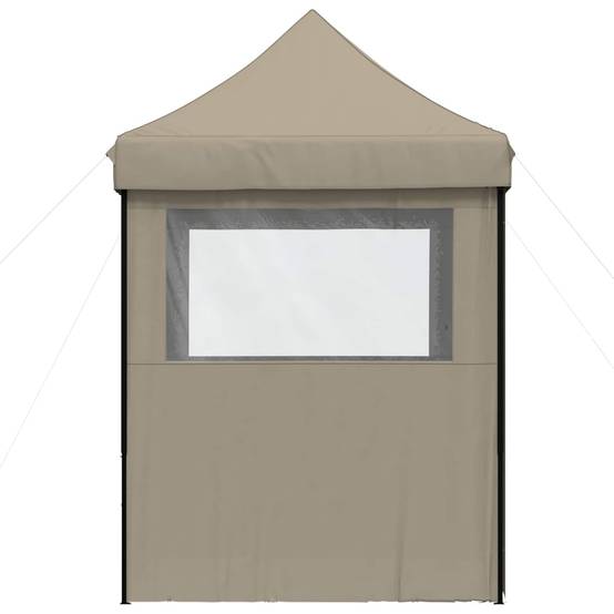 ComfortXL - Tente de réception pliante tissu oxford jardin événement réglable 2x2m taupe - ComfortXL Outdoor Living - Image 6