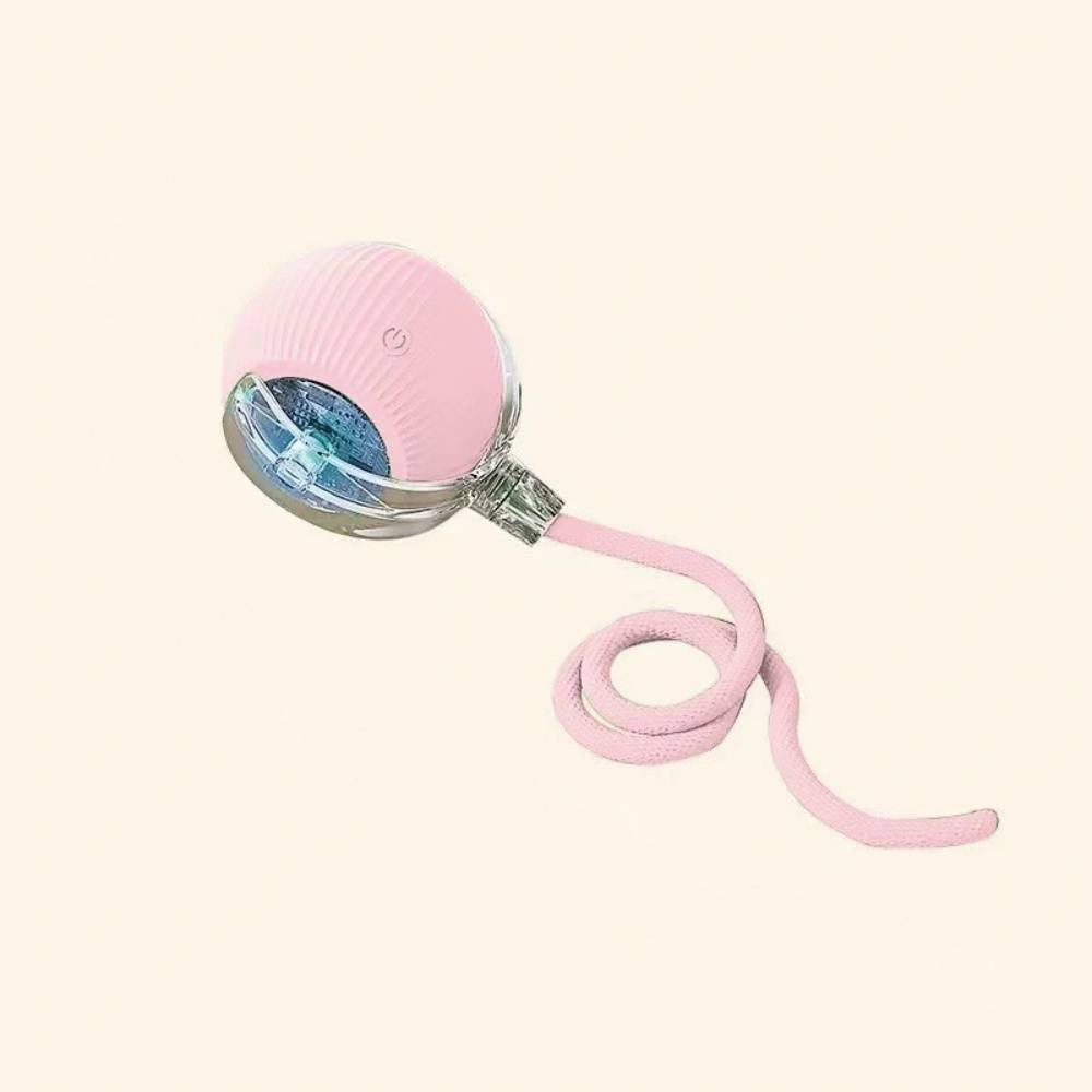 IntiMeg - Jouet pour chat Balle automatique pour chat Rose IntiMeg