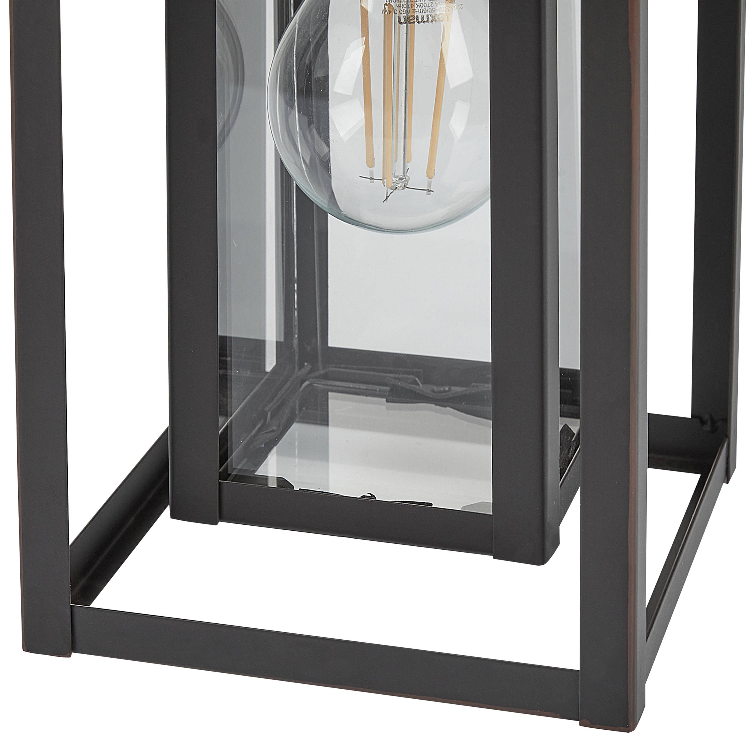 Beliani - Lampe murale pour l'extérieur Métal Noir ALMOND - Beliani - Imagen 7