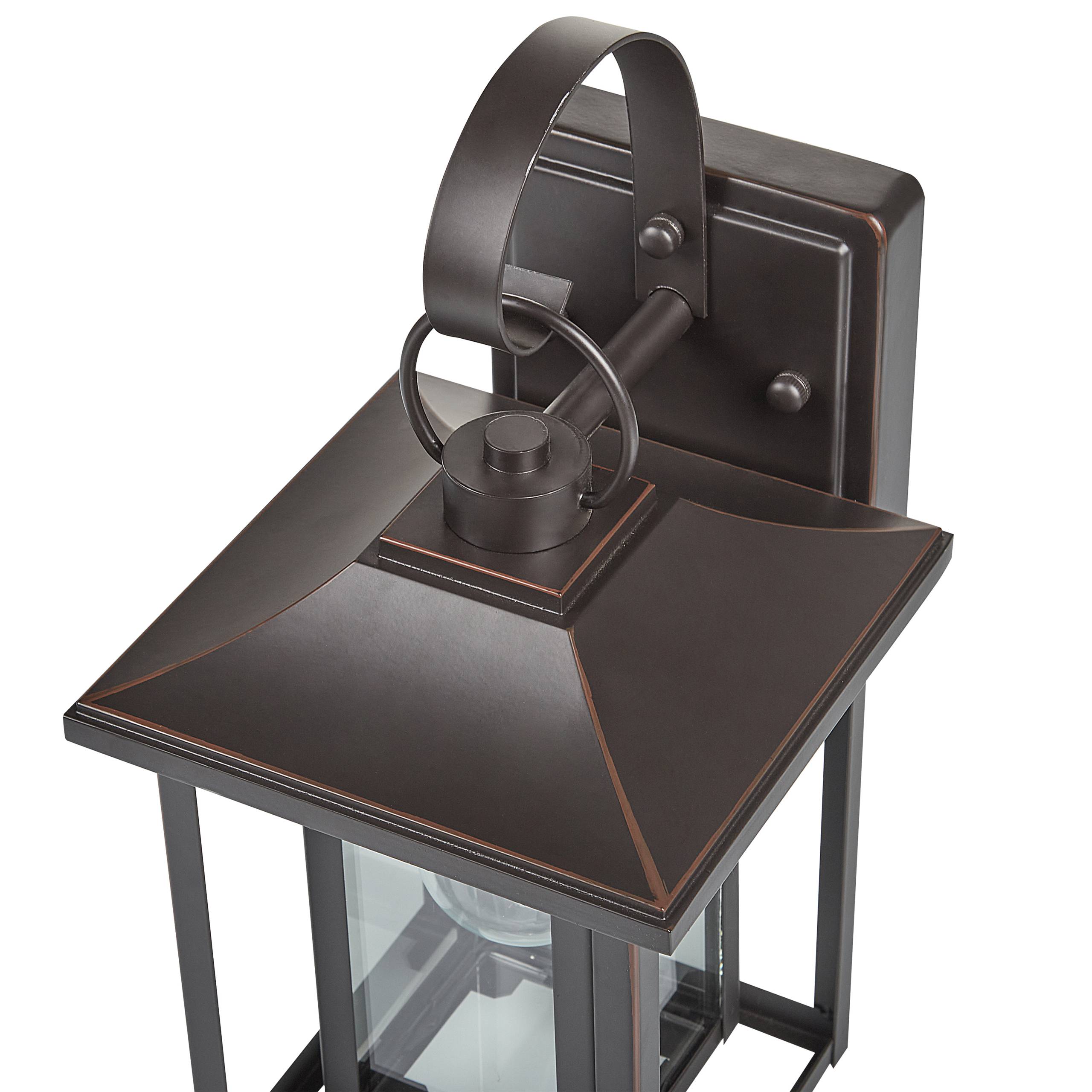 Beliani - Lampe murale pour l'extérieur Métal Noir ALMOND - Beliani - Imagen 5