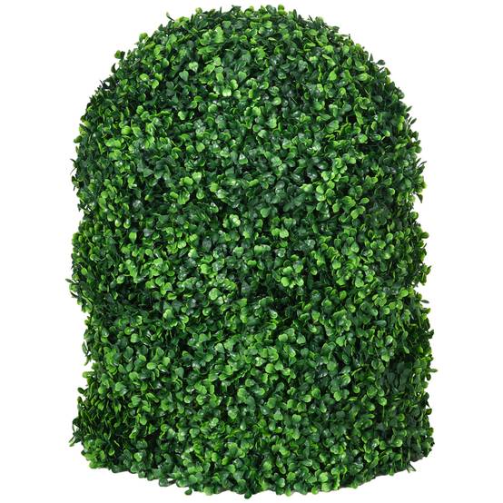 Lot 2 Boules Buis Artificiel Plastique Intérieur Extérieur 40cm Vert - ComfortXL Outdoor Living - Image 2