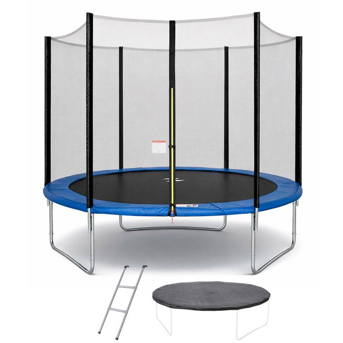 Kangui - Trampoline d’extérieur rond 300 cm avec filet de sécurité, échelle et housse - KANGUI - Image 1