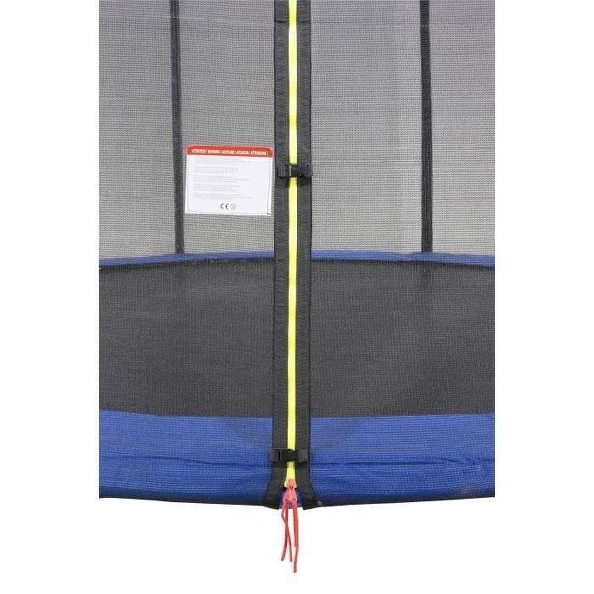 Kangui - Trampoline d’extérieur rond 300 cm avec filet de sécurité, échelle et housse - KANGUI - Image 5