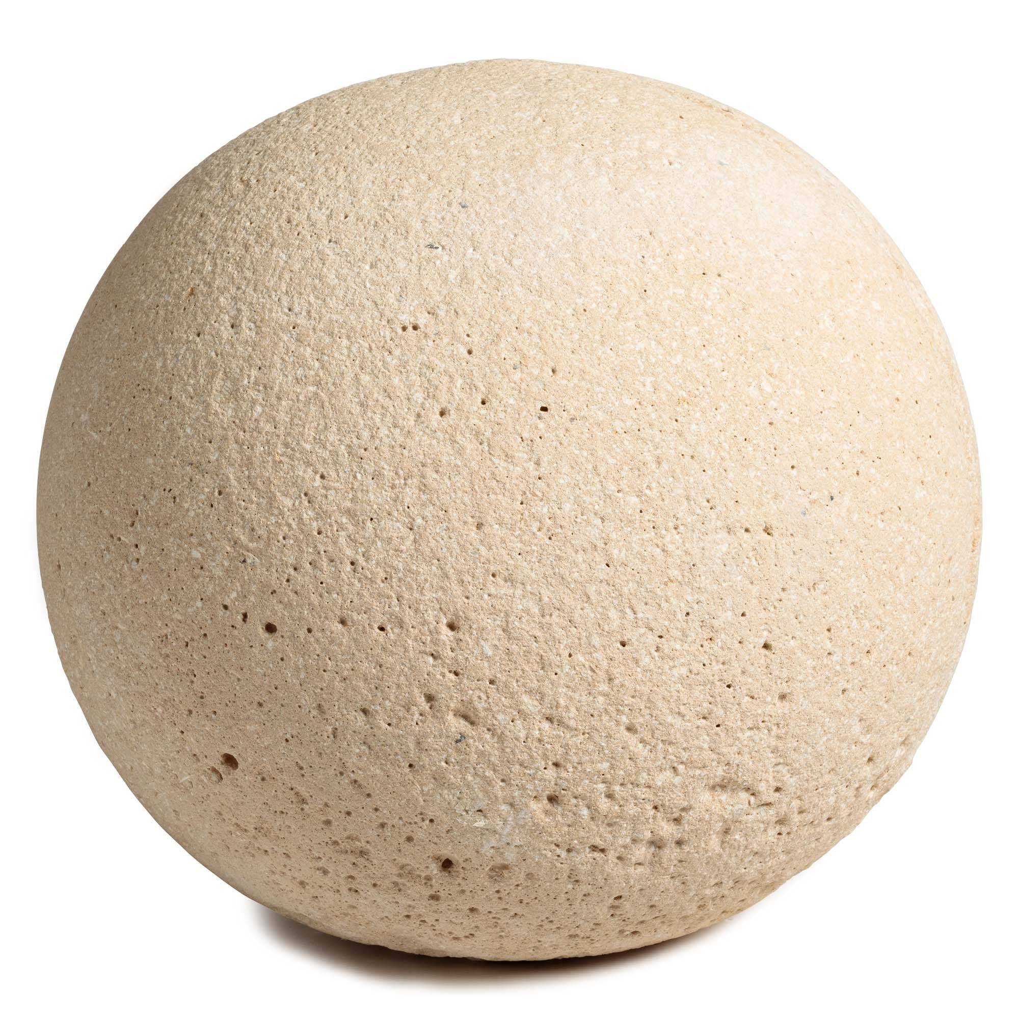 RO'MA Nature - Boule décorative en pierre bouchardée D.40 cm  - RO'MA NATURE - Image 1