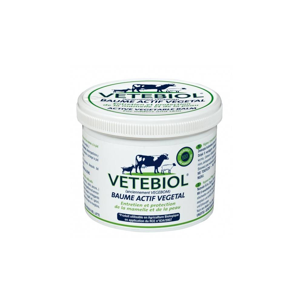 Autre - Vetebiol Baume Actif Vegetal - Vache, chèvre, mouton 400 g