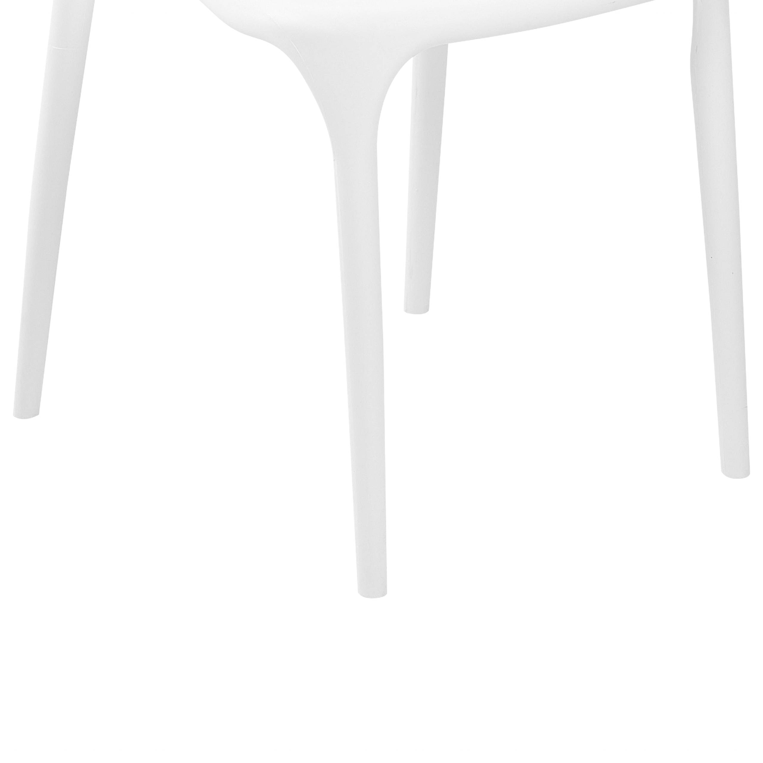 Beliani - Chaise de salle à manger Polypropylène Blanc GUBBIO Beliani - Imagen 6