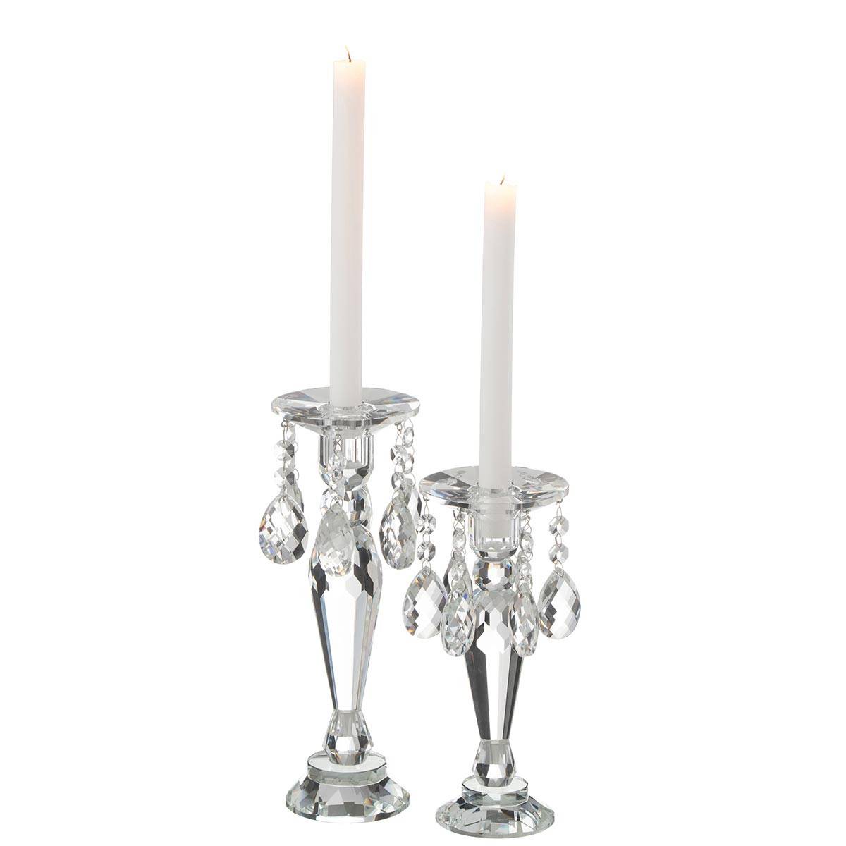 Chandelier Design en Cristal "Louise" 23cm Transparent - Image 4