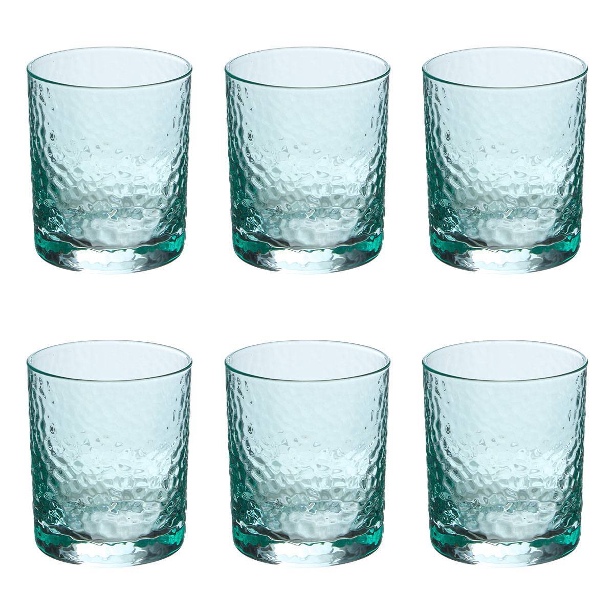 Atmosphera - Lot de 6 gobelets Celia mint vert - Atmosphera Créateur d'intérieur - Image 1