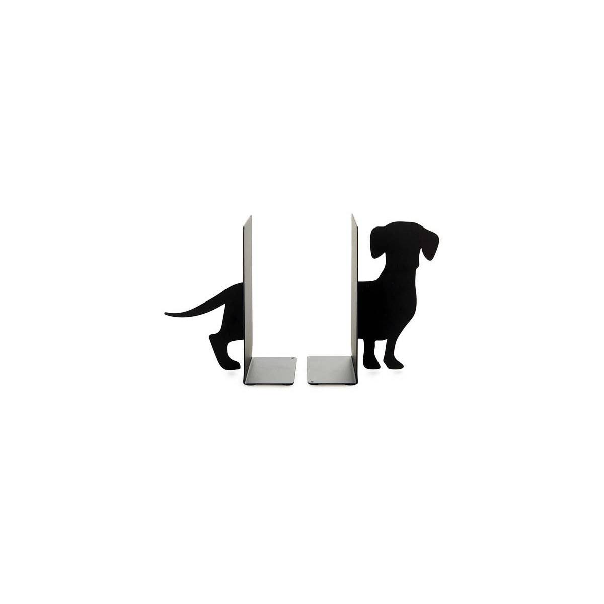 Balvi - Serre-livres en métal noir Animaux Teckel Balvi - Imagen 1