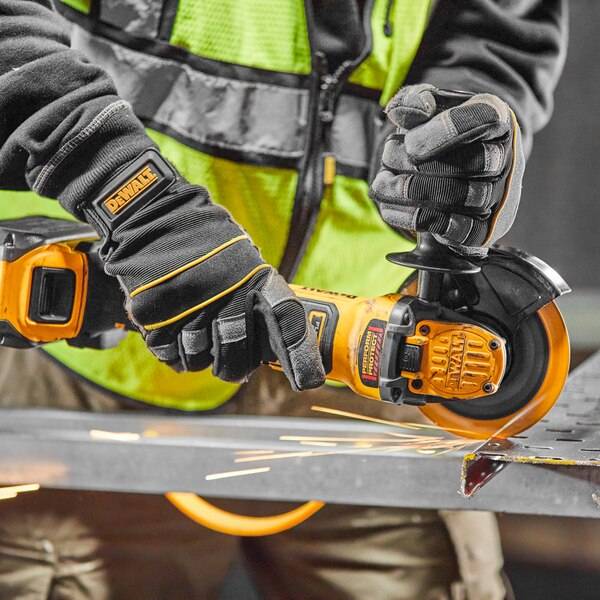 Dewalt - Meuleuse 18V 125 mm XR Brushless - DEWALT - avec 1 batterie 18V 6Ah - chargeur - coffret - DCG409T1-QW - Imagen 5