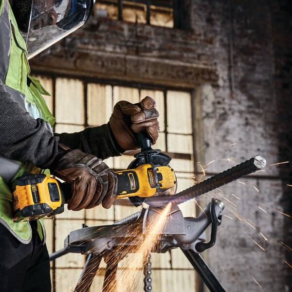 Dewalt - Meuleuse 18V 125 mm XR Brushless - DEWALT - avec 1 batterie 18V 6Ah - chargeur - coffret - DCG409T1-QW - Imagen 3