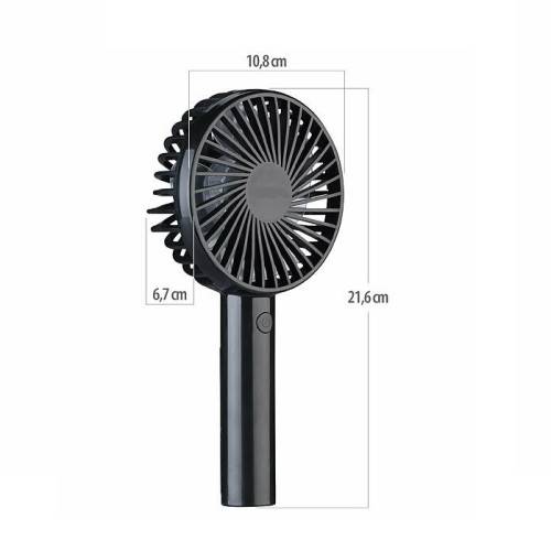 Livoo - Ventilateur à main silencieux et puissant avec socle Noir MAGNETICLAND - Image 6