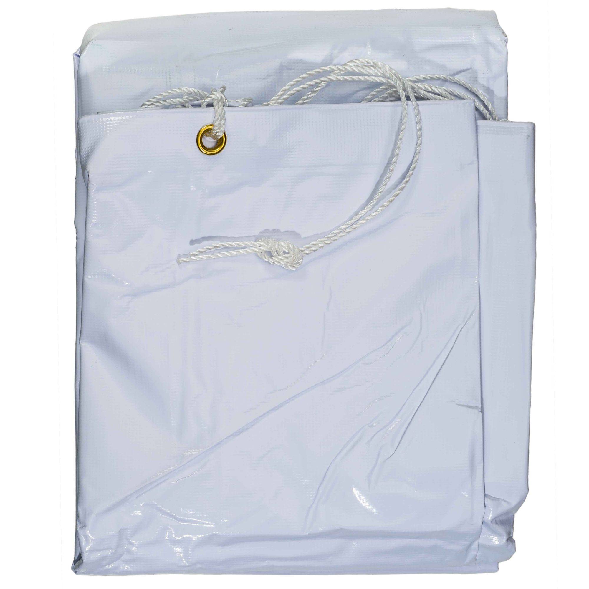 Ribimex - Bâche blanche PVC 3x5 m 650 g/m2 - Imagen 2