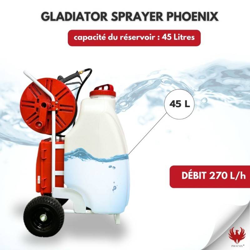 Pulvérisateur électrique 45 L à batterie avec buse réglable Gladiator Sprayer - Phoenix - Image 3