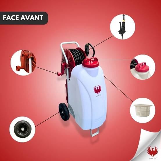 Pulvérisateur électrique 45 L à batterie avec buse réglable Gladiator Sprayer - Phoenix - Image 5