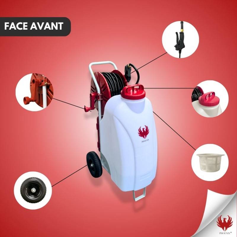 Pulvérisateur électrique 45 L à batterie avec buse réglable Gladiator Sprayer - Phoenix - Image 5