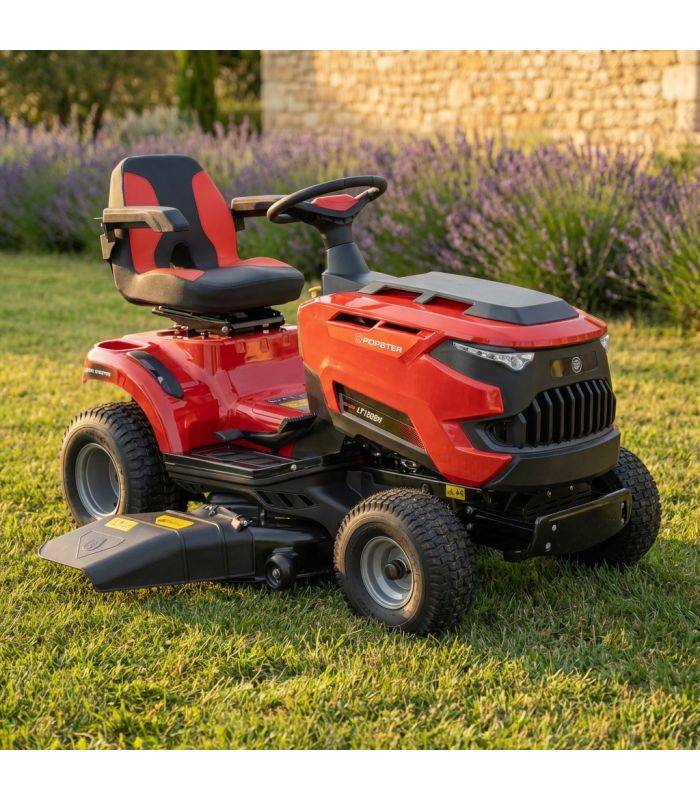 popster - Tondeuse autoportée thermique POPSTER 586 cm³, 108 cm de coupe, démarrage électrique -  LT1-108SH-L586 - Image 1