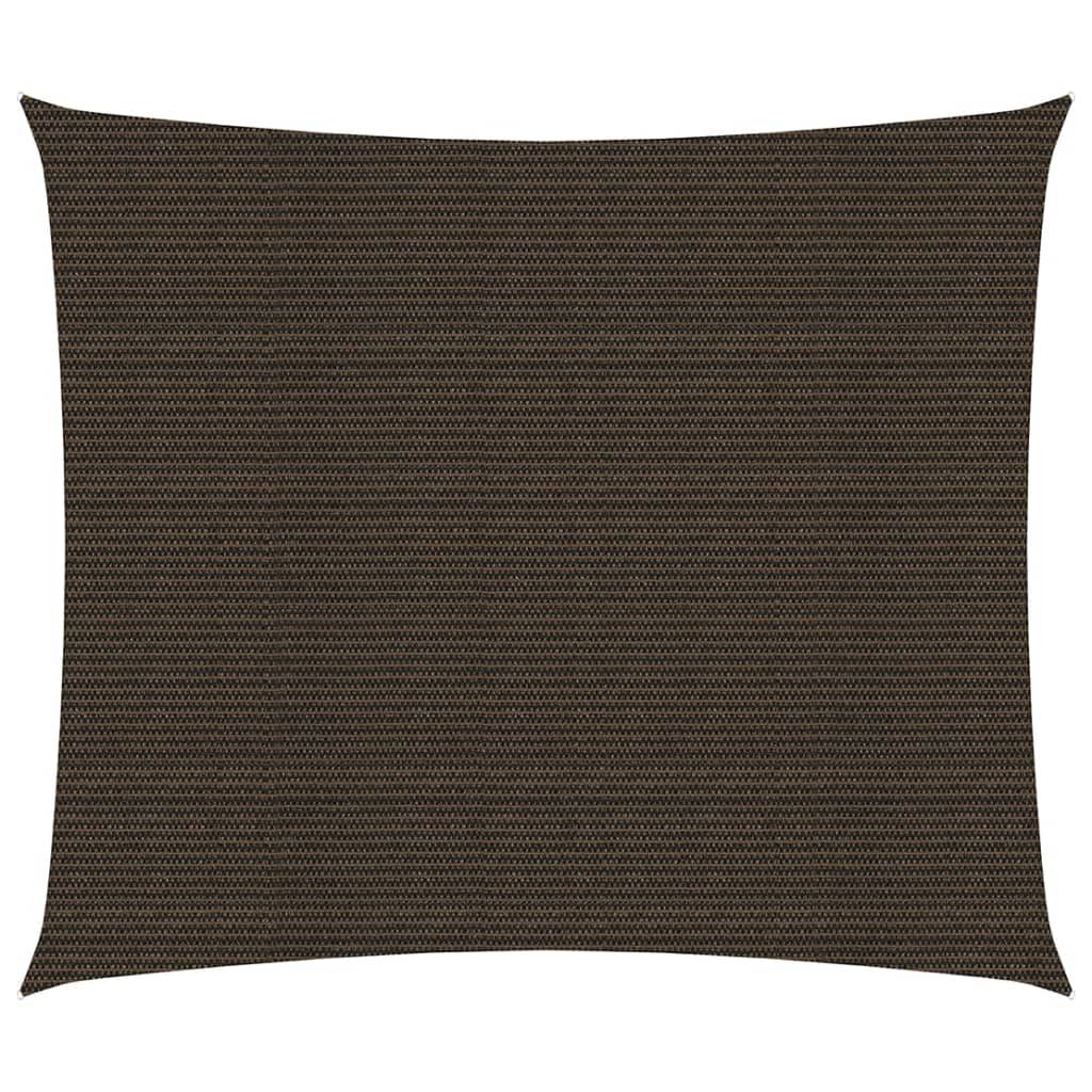 Helloshop26 - Voile d'ombrage 160 g/m² 2,5 x 3 m PEHD marron - Imagen 1