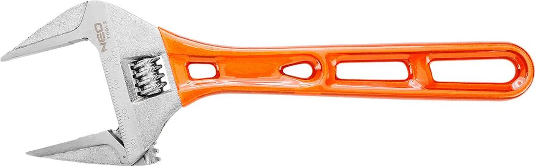 Neo Tools - Clés à molette manche metal plastifié 0-32 mm NEO TOOLS - taille 139 mm - NEO TOOLS - Imagen 4