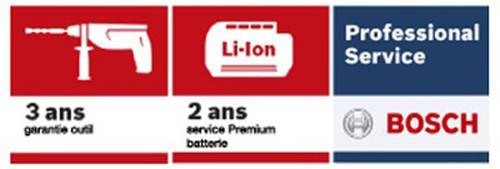 Bosch Professional - Perforateur burineur 790W GBH 2-25 SDS-plus 2,5J en coffret L-CASE - BOSCH - 0611253500 - Imagen 3