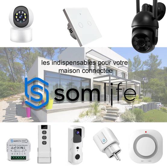 Prise connectée SomLife application tuya smart life contrôle de consommation Compatible avec Alexa/Google Home - Image 7