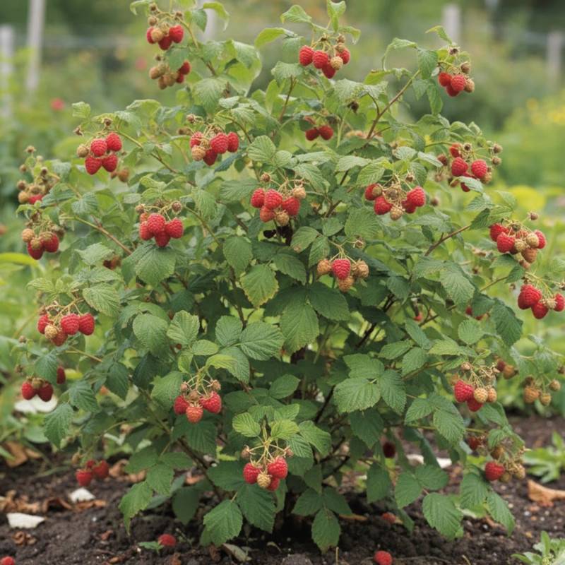 Framboisier Belle de Malicorne® 'Delgrosse' - Moyen rendement - Pot de 5L - Touffe - De 1,00 m à 1,50 m - Image 4