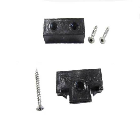 Kit de fixation pour bardage alvéolaire - Coloris - Noir - Image 1