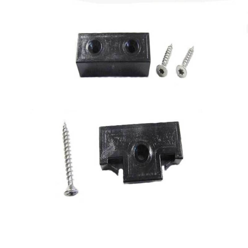 Kit de fixation pour bardage alvéolaire - Coloris - Noir