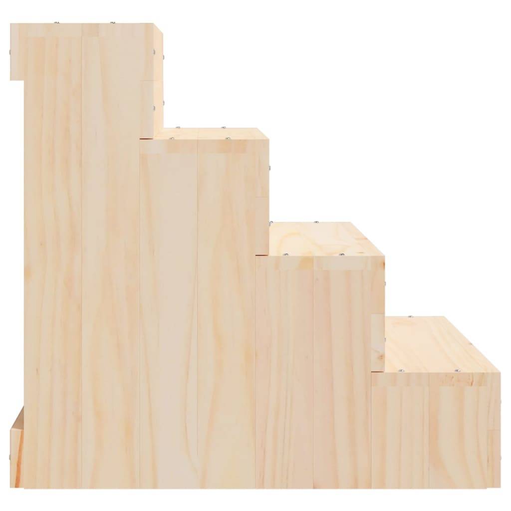 Vidaxl - Escalier pour animaux de compagnie 40x49x47 cm Bois de pin vidaXL 822466 - Imagen 6