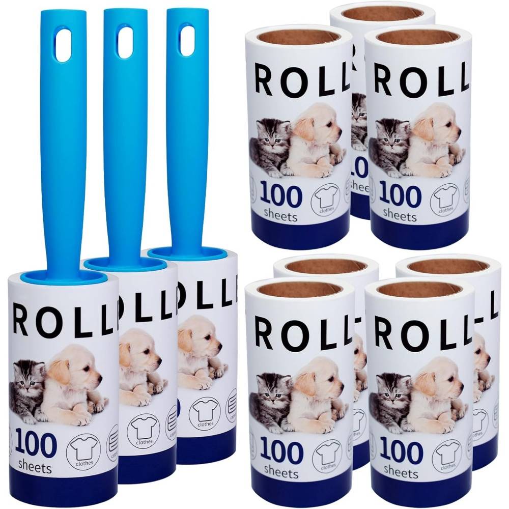 DOJA Barcelona | Brosse Vetement | Brosse Anti Poils Animaux | 1 Pièce | Fibres PVC | Produits et Accessoires de Nettoyage Vetement pour Enleve Poil Animaux, Poussiere Vetement, Nettoyage Voiture