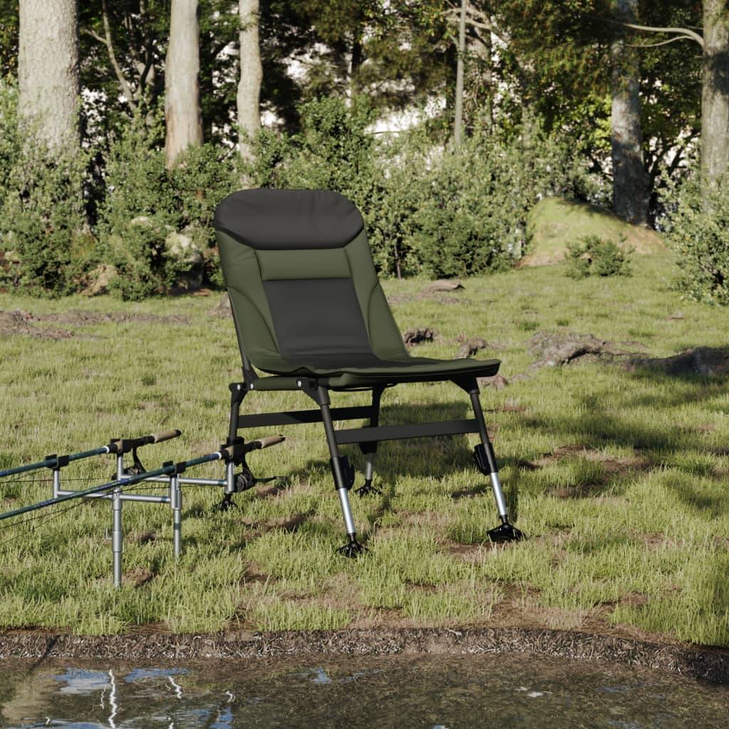 Chaise de pêche acier vert 71 x 45 x 81 cm - PANGIVO - Image 1