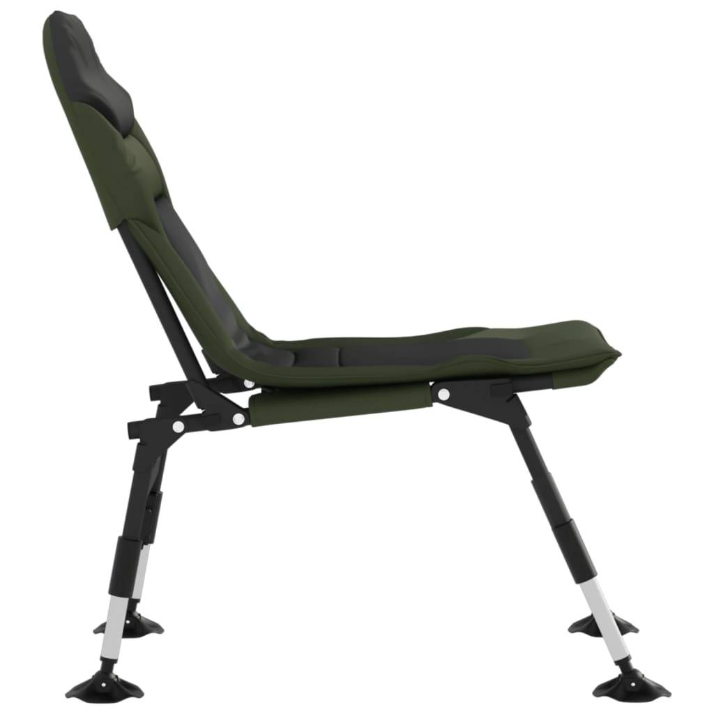 Chaise de pêche acier vert 71 x 45 x 81 cm - PANGIVO - Image 4
