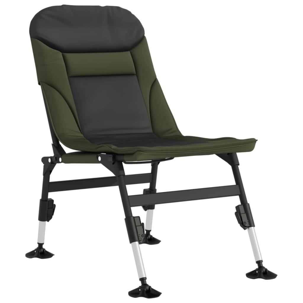 Chaise de pêche acier vert 71 x 45 x 81 cm - PANGIVO - Image 2