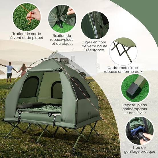Tente de camping drapeau acier inoxydable variété de Tente de camping drapeau acier inoxydable variété de