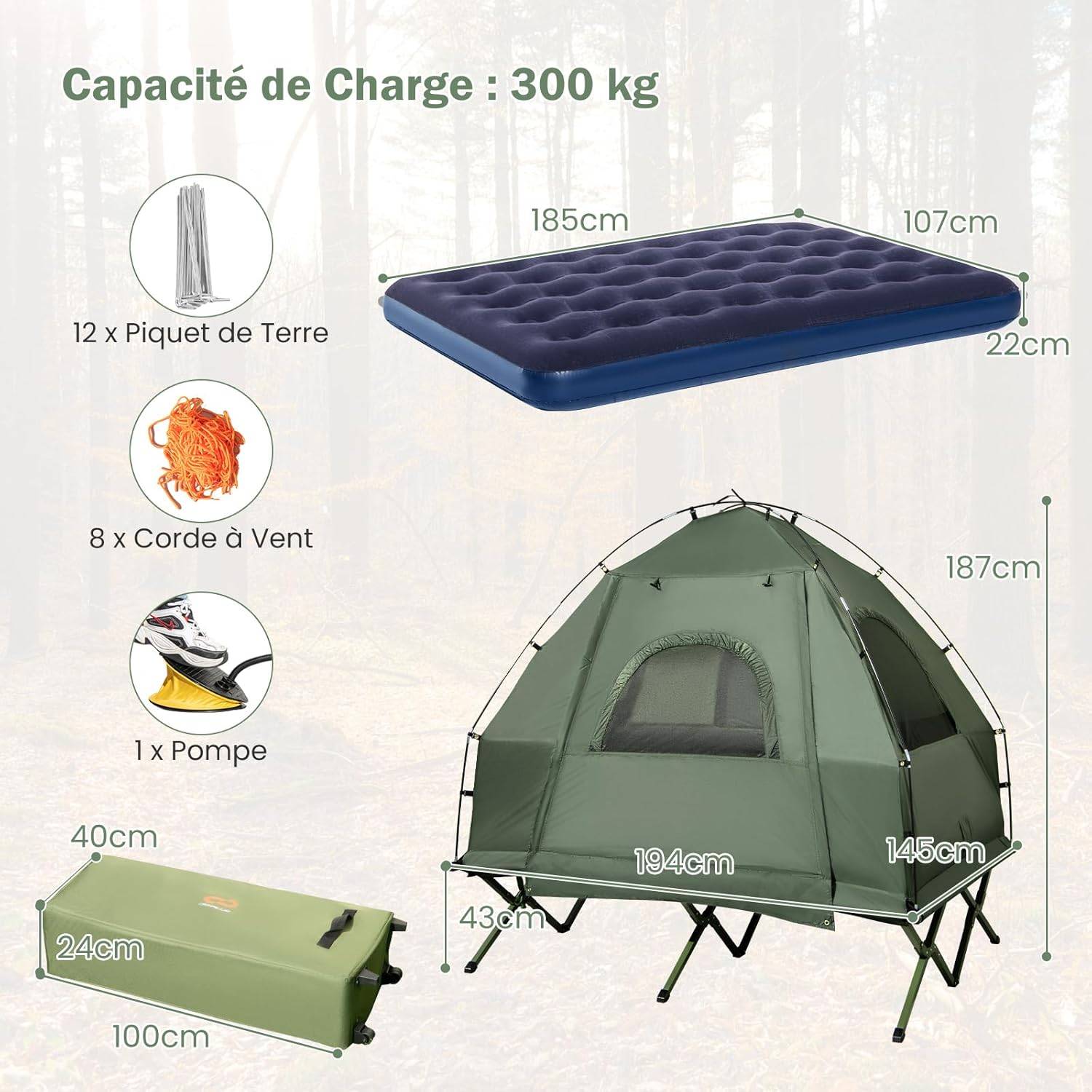 Tente de camping drapeau acier inoxydable variété de ... - eBay