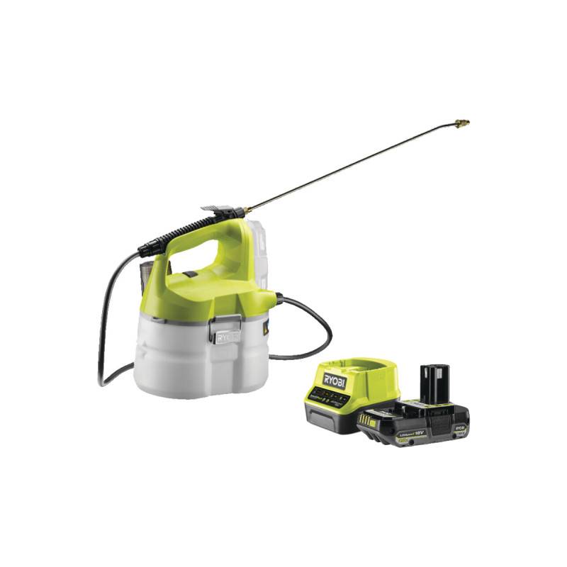 Ryobi - Pack RYOBI Pulvérisateur 18V One+ 3,5L OWS1880 - 1 Batterie 2.0Ah - 1 Chargeur rapide