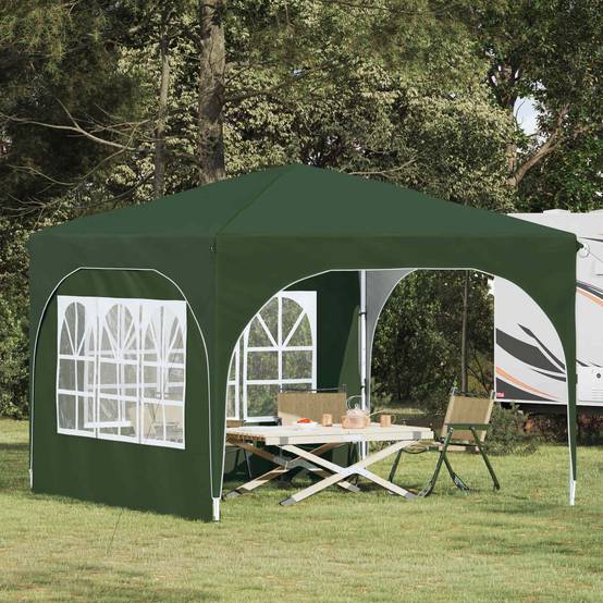 ComfortXL - Tente de Réception Pop-up Oxford Jardin 2 Parois Hauteur Réglable 290x290cm Vert - ComfortXL Outdoor Living - Image 1