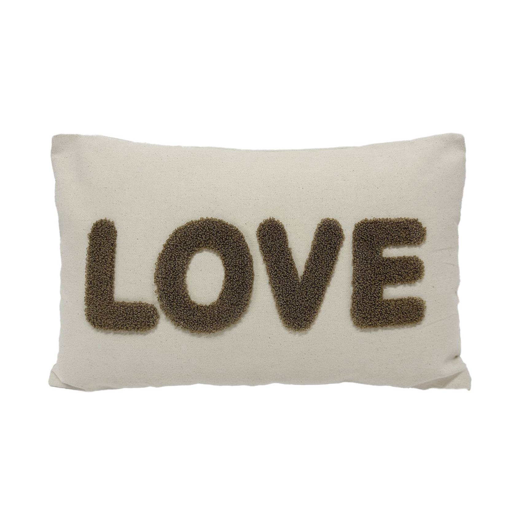 Opjet - Coussin en  bouclette Love - OPJET - Imagen 1