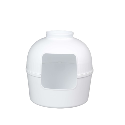 Rhr Concepts Bv - Bac à litière Flower XXL, Toilette cachée pour chat (Blanc) - RHR Concepts BV - Imagen 1