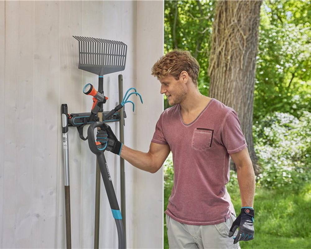 Gardena - Support mural combisystem FLEX pour ranger les outils de jardin Gardena - Image 5