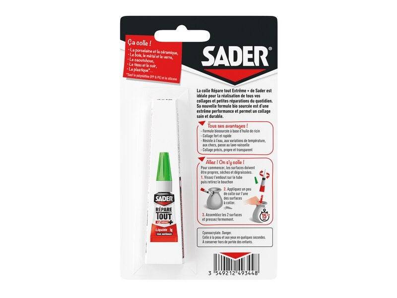 Sader - REPARE TOUT EXTREME+ LIQ. 3X1G - Image 3