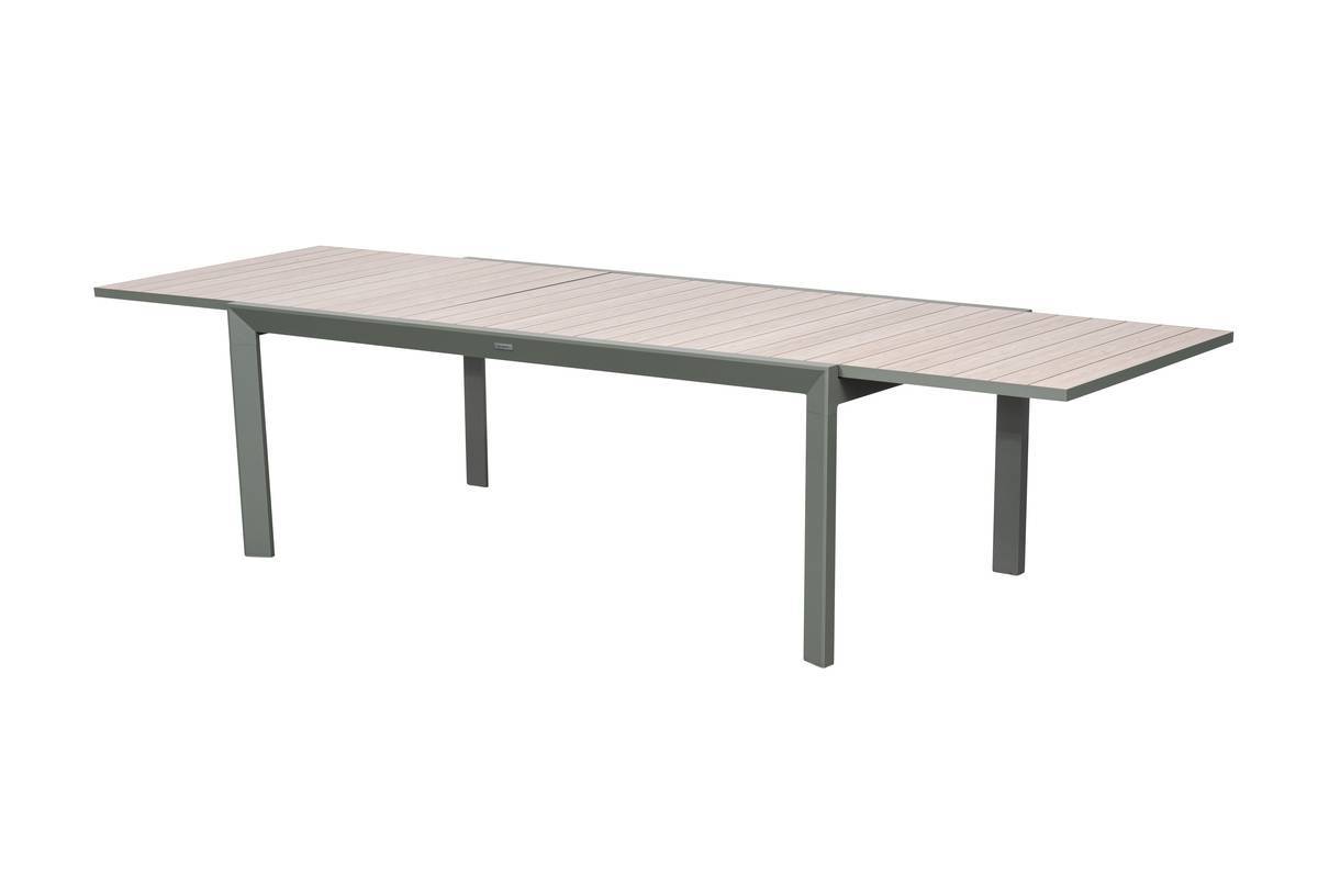 Hesperide - Table de jardin 12 places Evasion extensible beige lin - Hespéride - Image 2