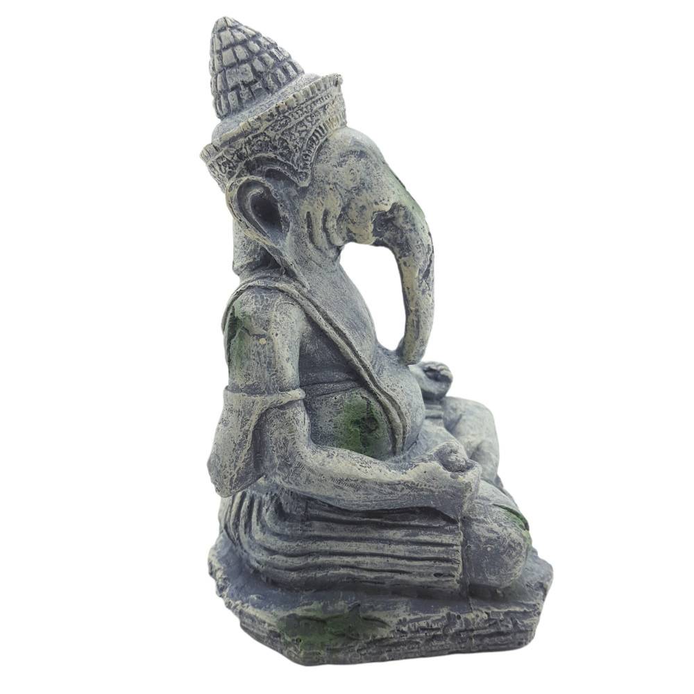 Statue Éléphant, hauteur 16.5 cm, décoration aquarium - Imagen 4