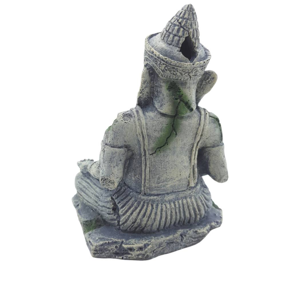 Statue Éléphant, hauteur 16.5 cm, décoration aquarium - Imagen 3