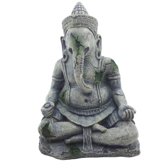 Statue Éléphant, hauteur 16.5 cm, décoration aquarium - Image 1