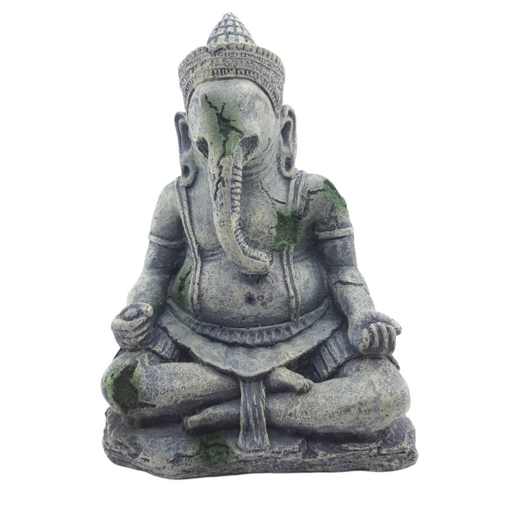 Statue Éléphant, hauteur 16.5 cm, décoration aquarium - Image 5