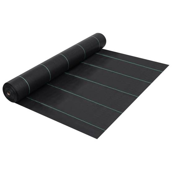 Toile de paillage polypropylène noir 2500 x 200 cm - PANGIVO - Image 1