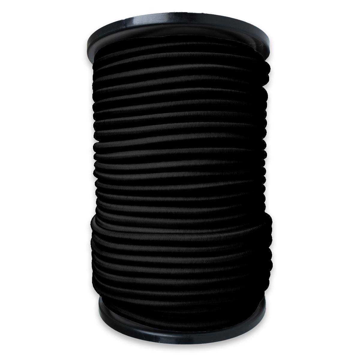 Sandow élastique Noir 100 mètres 9SW - Qualité PRO - Tendeur pour bâche de diamètre 9 mm TECPLAST - Imagen 7