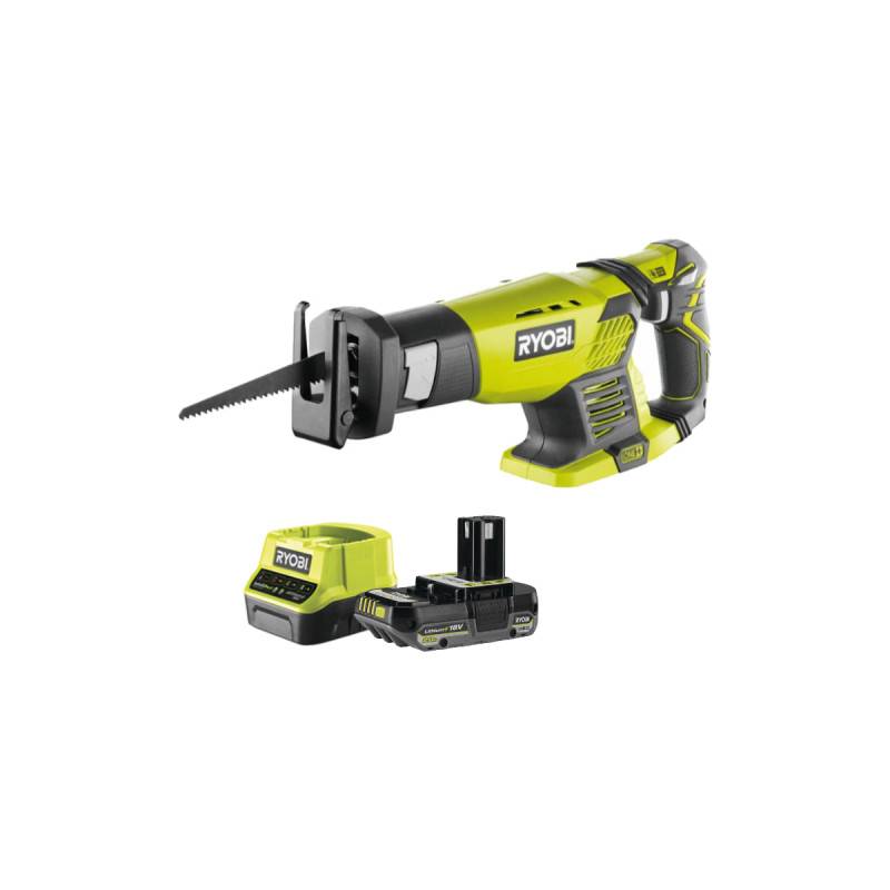 Ryobi - Pack RYOBI Scie sabre RRS1801M - 18V One+ - 1 Batterie 2.0Ah - 1 Chargeur rapide