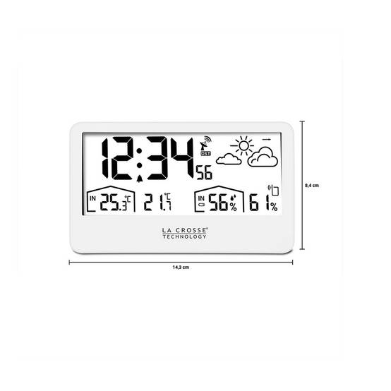 La Crosse Technology - Station météo blanc WS6230-WHI La Crosse Technology - Image 4
